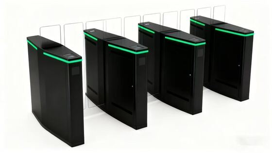 Купить Турникет-трипод считывателя RFID-карт, раздвижная дверь, офисное здание, закаленное стекло, полноростовый online manufacture