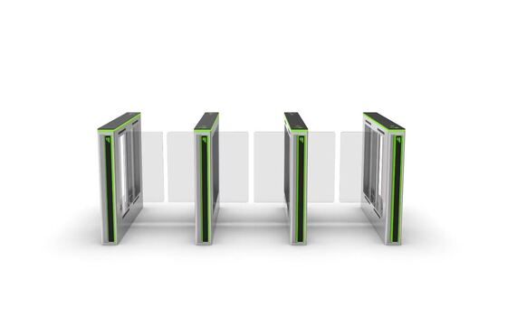 Хорошая цена Сканирование паспорта Свинг-вертикальная дверь Контроль толпы Вертикальная скоростная дверь Автоматическая для контрольно-пропускного пункта / иммиграционного зала онлайн