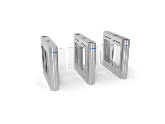 Хорошая цена Автоматический распашной барьер для тяжелых условий эксплуатации с прочной рамой из нержавеющей стали, подходящий для систем управления доступом и безопасности онлайн