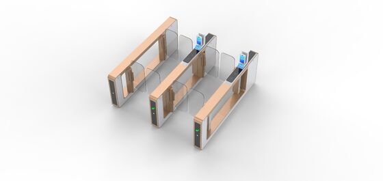 Хорошая цена Турникеты для проверки билетов AB на станции метро Gloden Color онлайн