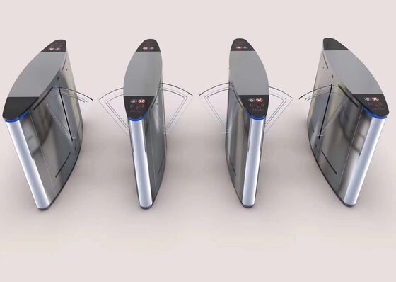 Хорошая цена Турникет с откидными створками Direct Drive 316SS для пешеходов с ограниченными возможностями онлайн